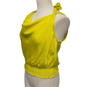 Elegant Yellow Women's Blouse
